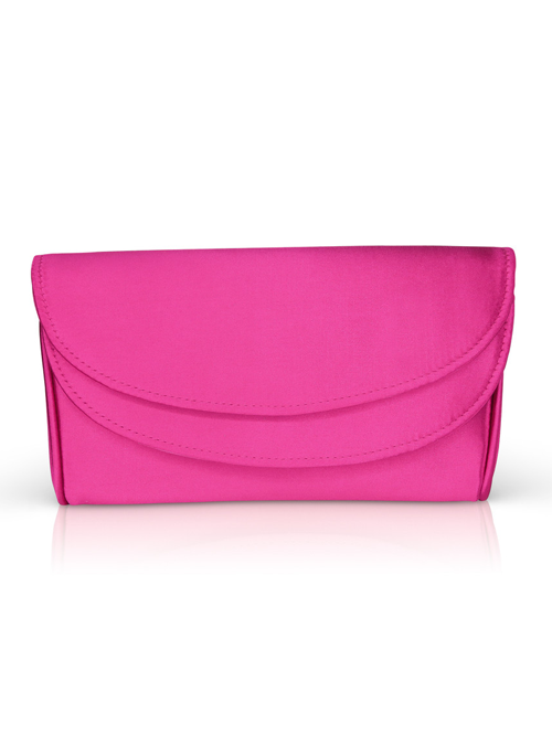 Amelia Satin Clutch