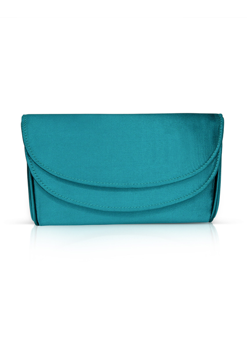Amelia Satin Clutch
