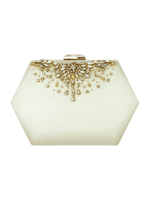 Deco Hexagon Clutch