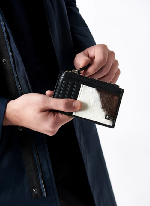 Zip Top Card Holder