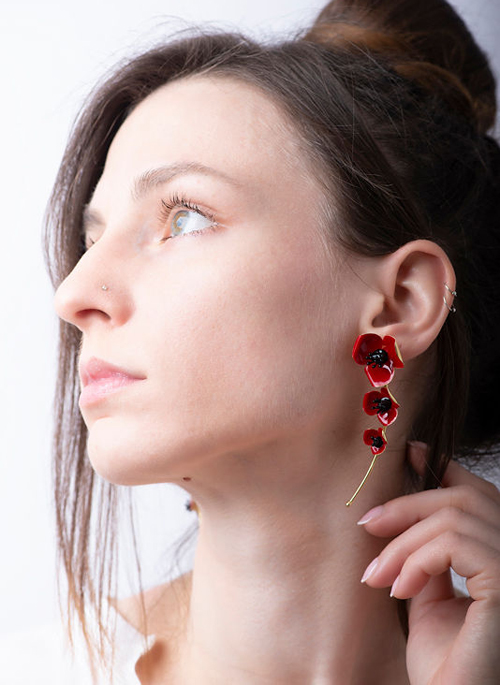 Poppies Earrings