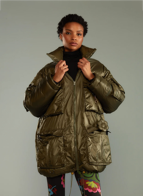 Cargo Puffer Coat