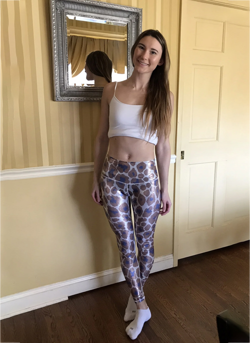 Designer Foil Leggings