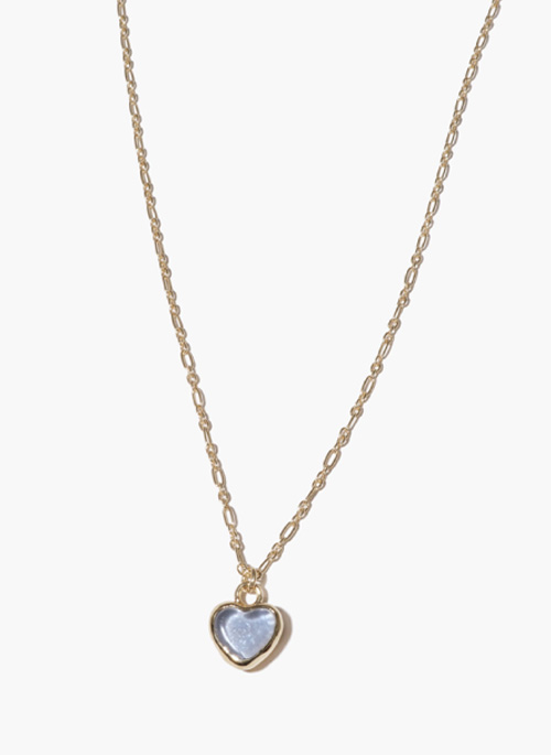 Heart Charm Oval