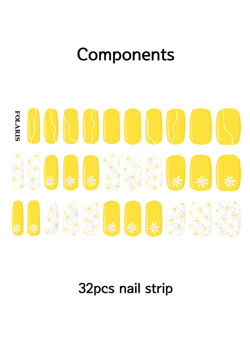 Daisy Garden Nails