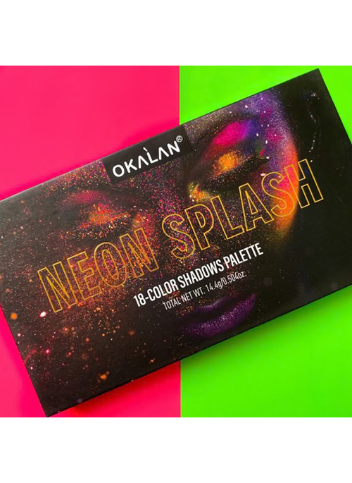 Neon Splash Palette