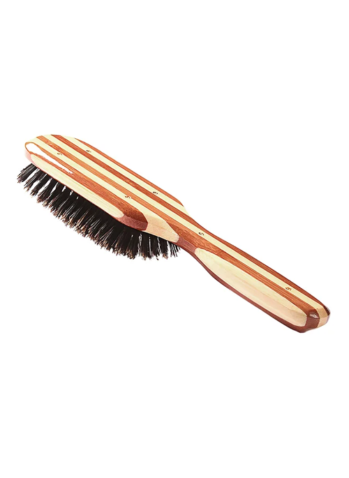 Striped Bamboo Hairbrush