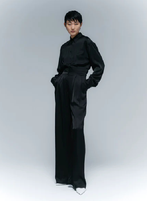 Double Pleated Trousers