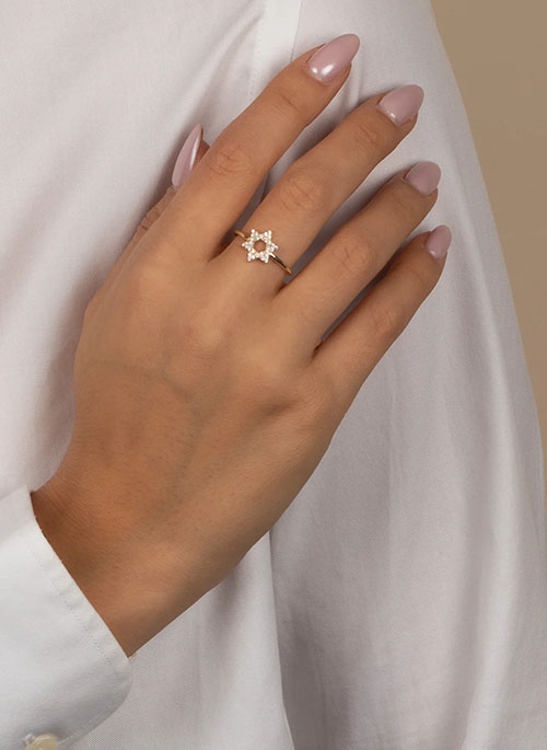 Star Of David Ring