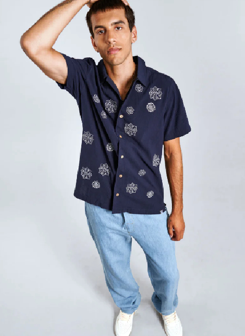 Spindrift Navy Shirt