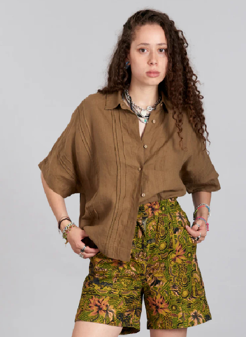 Kimono Linen Shirt