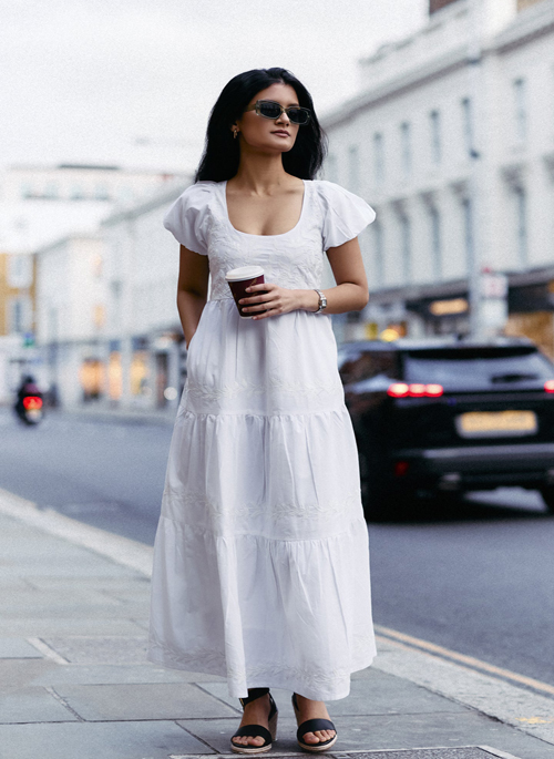 Puff Sleeve Dress