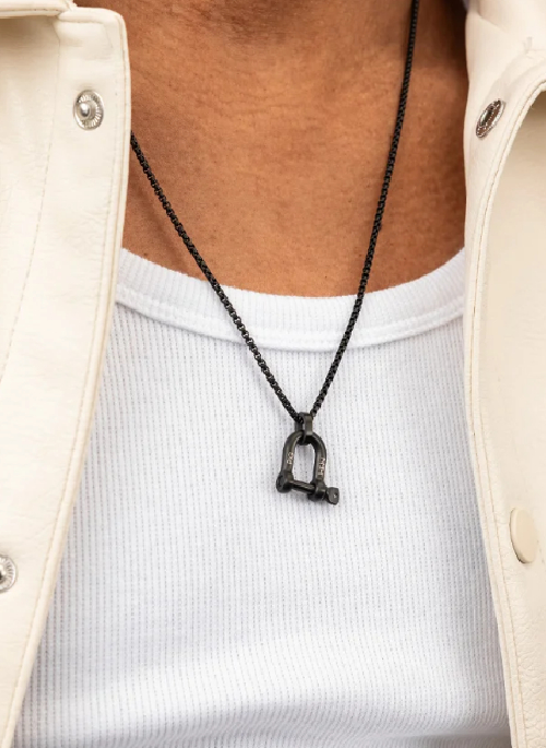 D Shackle Necklace