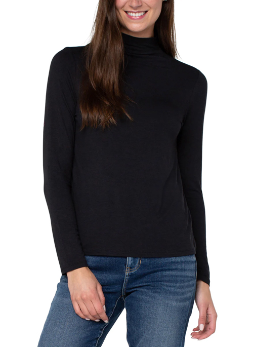 Mock Neck Knit