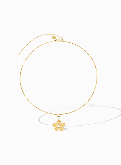 Flower Charm Necklace