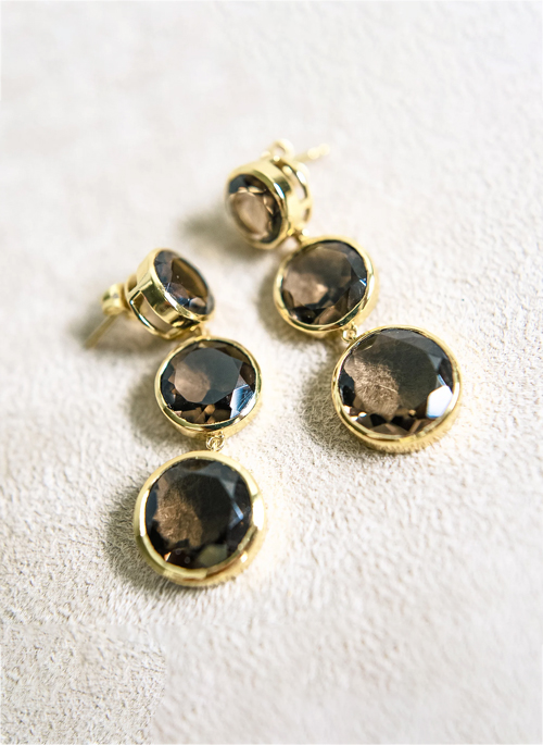 Round We Go Earrings