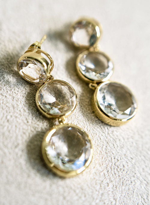 Round We Go Earrings