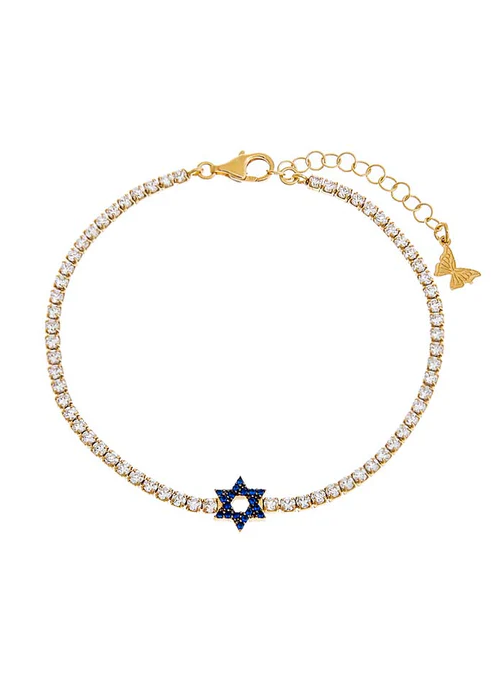 David Tennis Bracelet