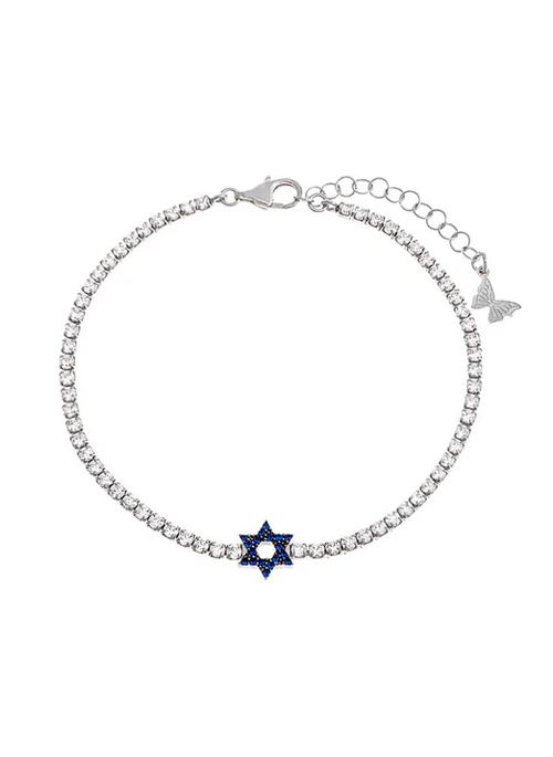David Tennis Bracelet