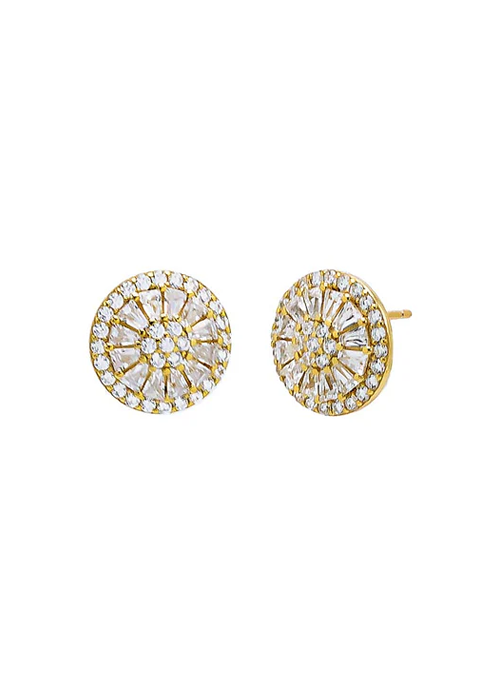 Pave Stud Earring