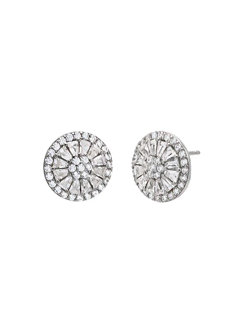 Pave Stud Earring