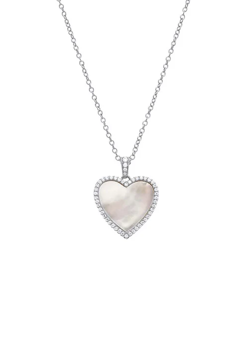 Stone Heart Necklace