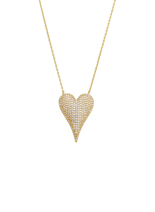 Puffy Heart Necklace