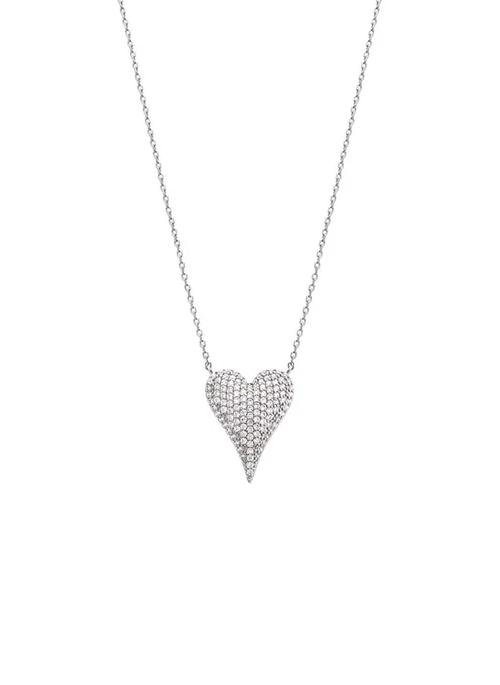 Puffy Heart Necklace