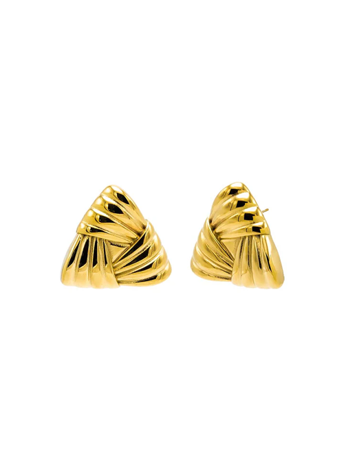 Triangular Statement Earring