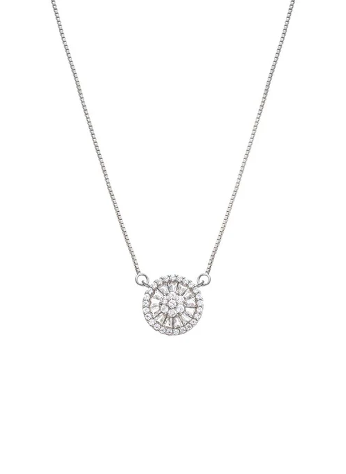 Pave Pendant Necklace