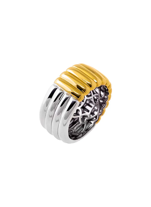 Ridged Cigar Ring