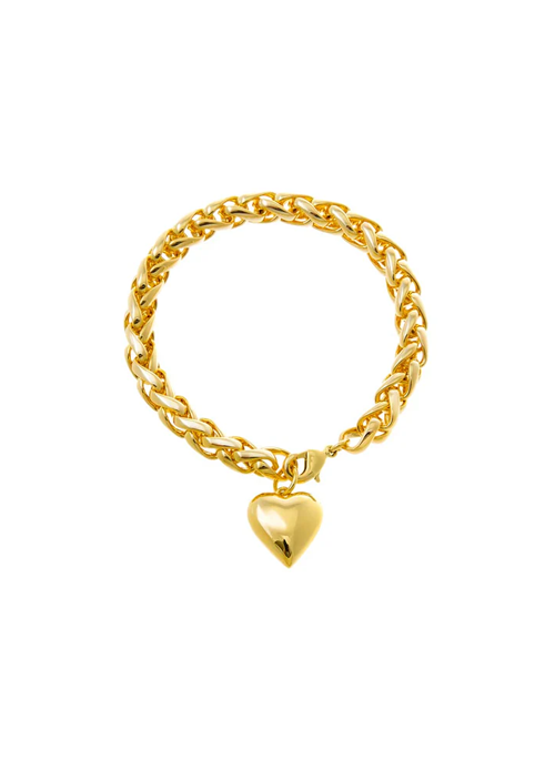 Chain Heart Bracelet