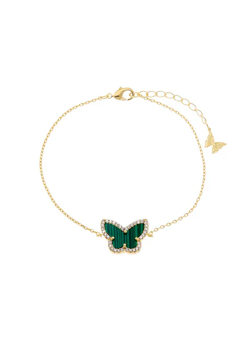 Pave Butterfly Bracelet