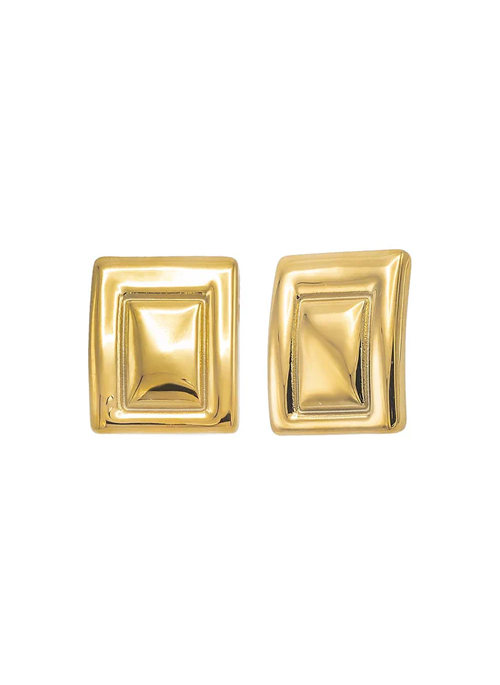 Framed Rectangle Earring