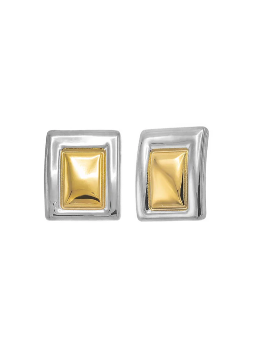 Framed Rectangle Earring