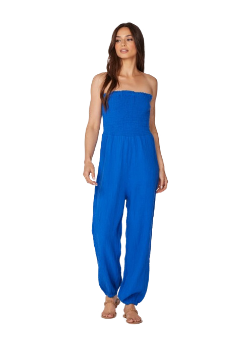 Smocked Jumpsuit