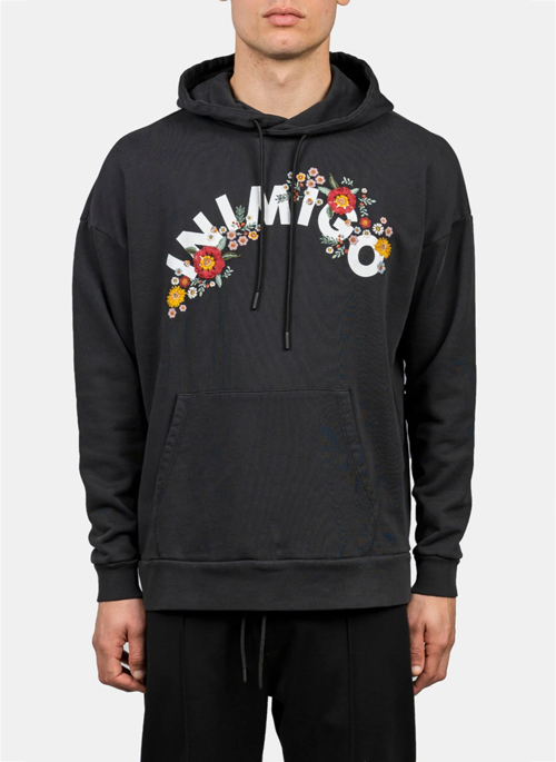 Logo Flowers Hoodie