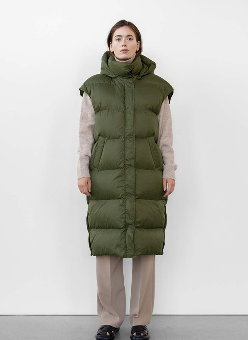 Long Puffer Vest