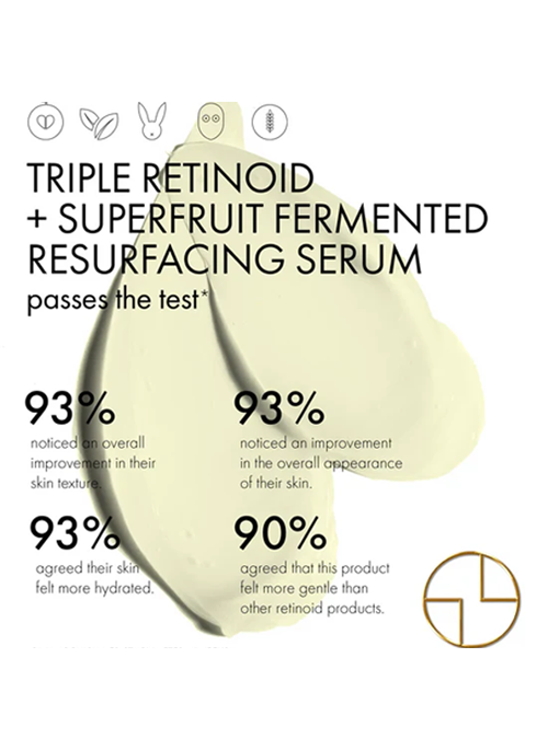 Triple Retinoid + Superfruit Fermented Resurfacing Serum