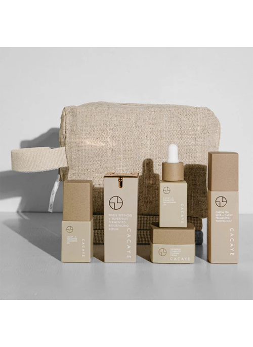  Experience Cacay + Fermented Skincare Mini Set