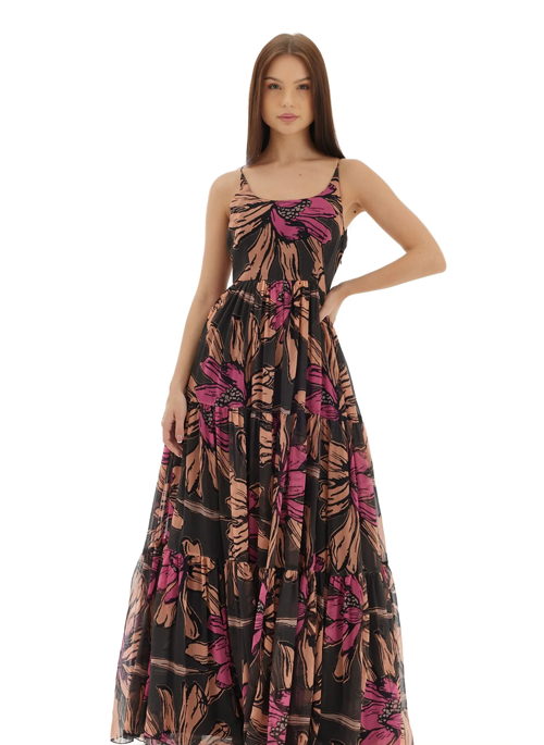 Floral Long Dress