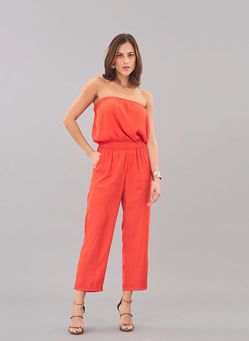 Strapless Jumpsuit