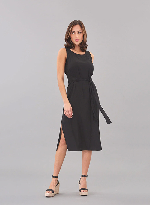 Belted Midi Dress