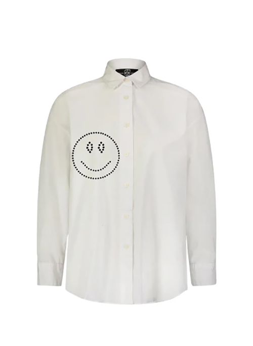 Smile Button Down