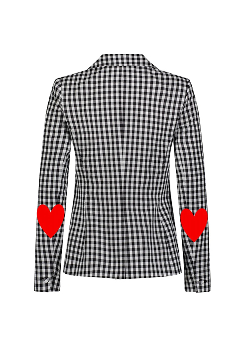 Gingham Blazer