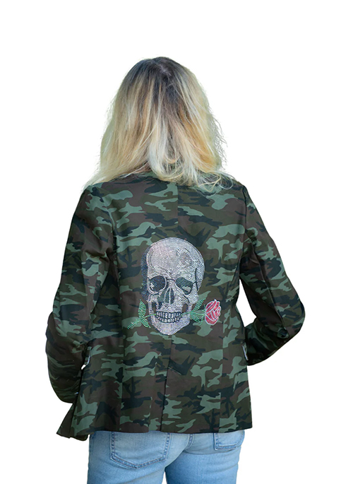 Skull Rose Blazer