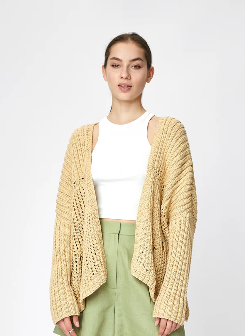 Knitted Oversized Cardigan