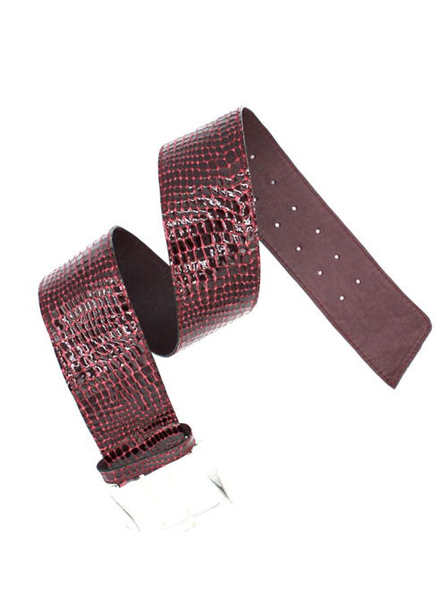 Mahogany Leather Belt