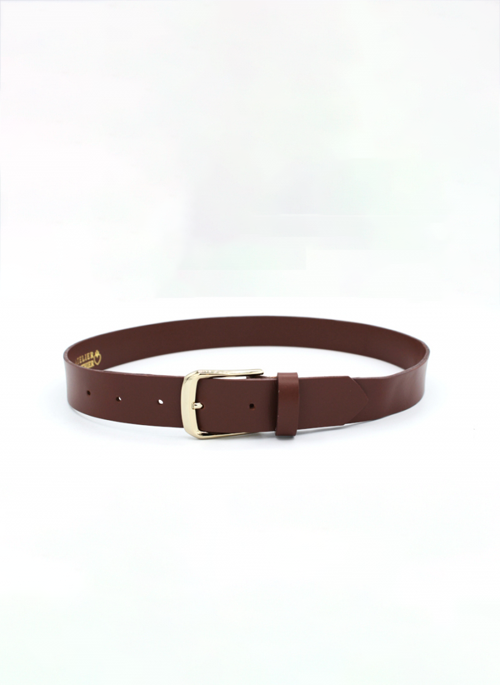 Chocolate Leather Belt