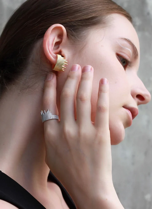 Skyline Ring/Earcuff